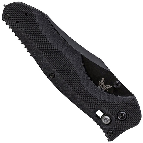 Benchmade Contego Plain Edge Blade Folding Knife