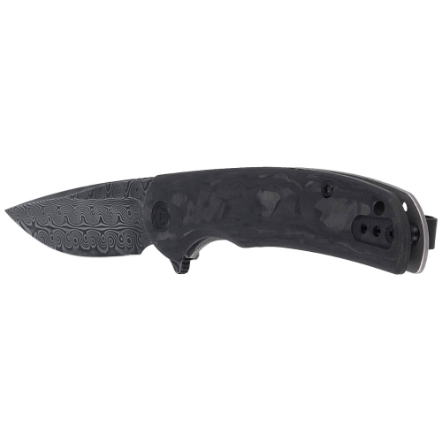 Nox Damascus Folding Knife Blade