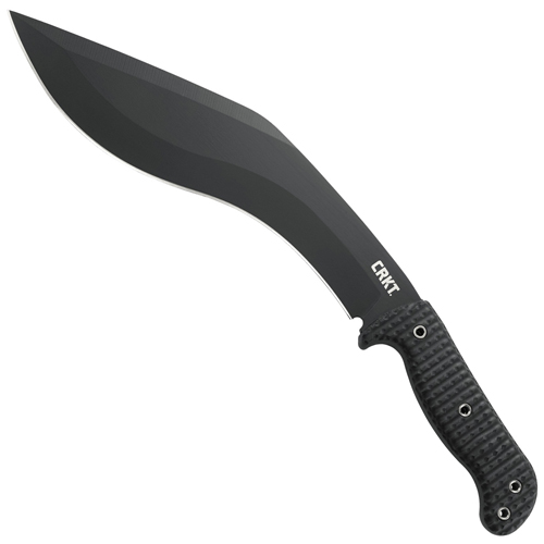 KUK Tactical Kukri Knife - Black | Mrknife