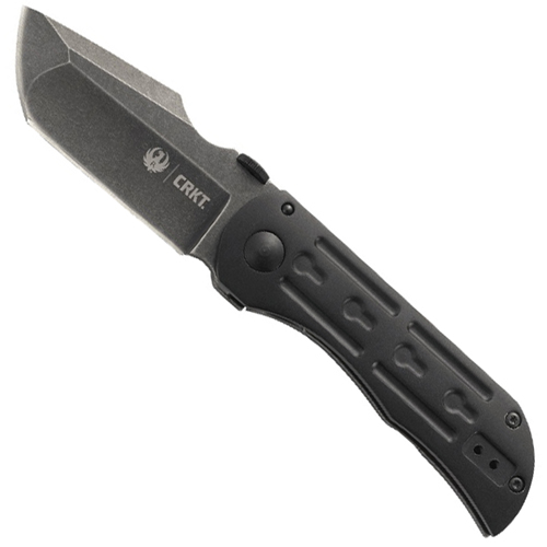 CRKT Ruger Incendiary Black Powder Coated Folding Blade Knife