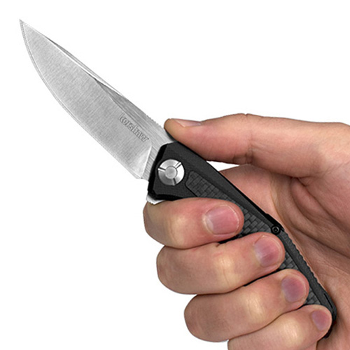 Atmos 8Cr13MoV Satin Finish Folding Blade Knife