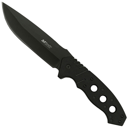 MTech USA 20-81BK Drop-Point Blade Fixed Knife w/ Sheath