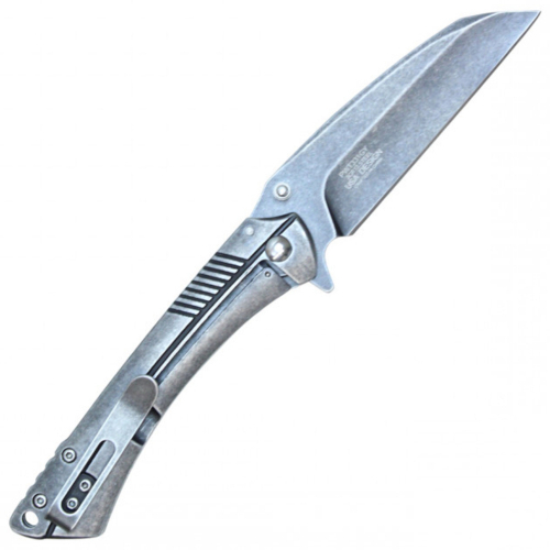 Wartech 8'' Folding Knife w/ Lanyard Hole