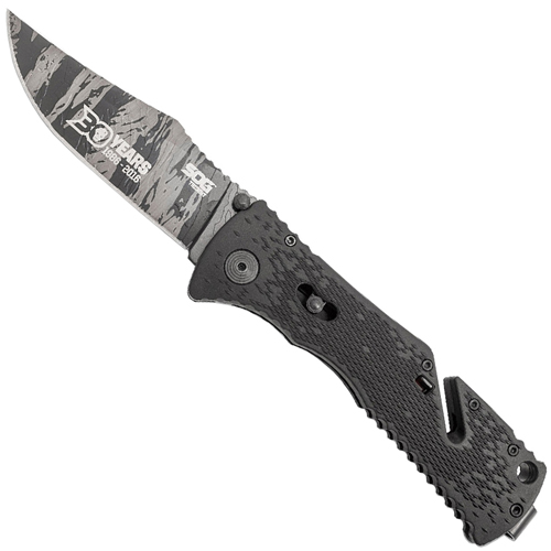 Trident 30th Anniversary GRN Handle Folding Knife