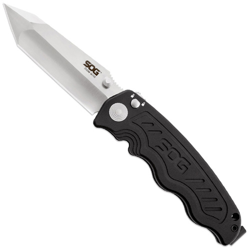 Zoom Mini Tanto Plain Edge Folding Knife