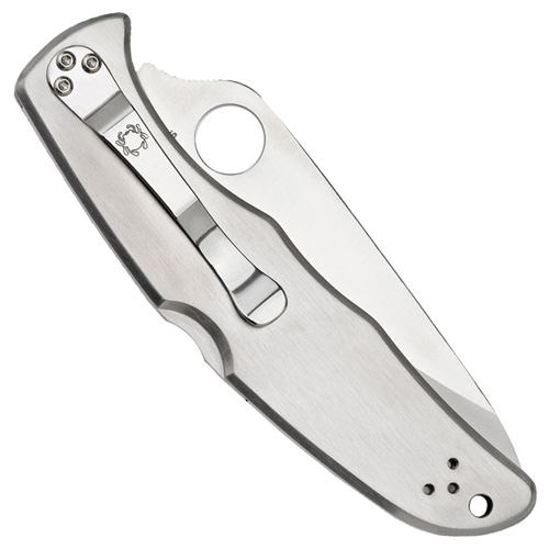 Spyderco Endura 4 Satin Drop Point Folding Blade Knife