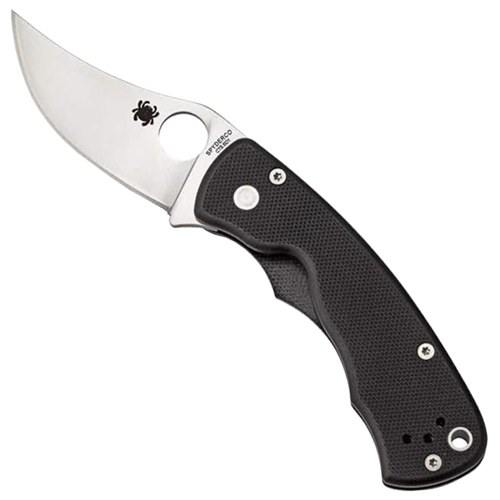 Spyderco Reinhold Rhino CTS BD1 Folding Blade Knife - Black