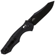 Benchmade Contego Plain Edge Blade Folding Knife