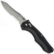 Benchmade Contego Plain Edge Blade Folding Knife