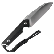 Kepler Fixed Knife - Black G10 Handle