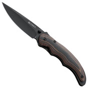 CRKT Endorser Black and Brown G10 Handle Folding Knife