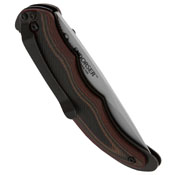 CRKT Endorser Black and Brown G10 Handle Folding Knife