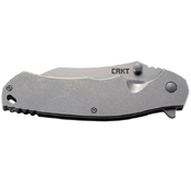 CRKT RASP 420J2 Stainless Steel Handle Folding Knife