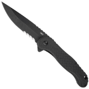 Taco Viper Folding Knife - Half Serrated