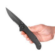 Taco Viper Folding Knife - Half Serrated