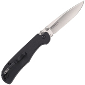 CRKT Offbeat II Satin Plain Blade Folding Knife