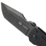 CRKT Ruger Incendiary Black Powder Coated Folding Blade Knife