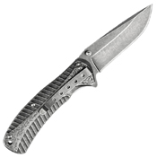 Kershaw 1301BW Starter Blackwash Finish Folding Knife