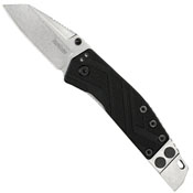 Kershaw Barge Stonewash Finish Wharncliffe Style Folding Blade Knife