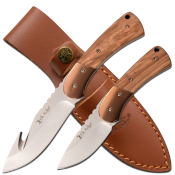 Elk Ridge Refined Edge Fixed Blade Knife Duo w/ Sheath