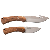 Elk Ridge Refined Edge Fixed Blade Knife Duo w/ Sheath