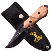 Elk Ridge 4mm Fixed Blade Knife w/ 1680D Nylon Sheath