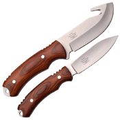 Elk Ridge ER-927BN Fixed Knife 2 Pcs Set w/ Sheath