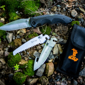 Elk Ridge Trio Blade Exchange Folding Knife