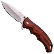 Master Cutlery Elk Ridge Pakkawood Handle Folding Knife