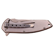 Elk Ridge ER-A163 Drop Point Folding Blade Knife