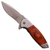 Elk Ridge ER-A163 Drop Point Folding Blade Knife