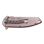 Elk Ridge ER-A163 Drop Point Folding Blade Knife