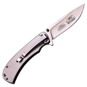 Masters Collection Laser Etch Artwork Handle Folding Blade Knife