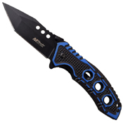 MTech USA Dual Tone Anodized Aluminum Handle Folding Knife