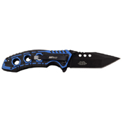 MTech USA Dual Tone Anodized Aluminum Handle Folding Knife