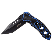 MTech USA Dual Tone Anodized Aluminum Handle Folding Knife