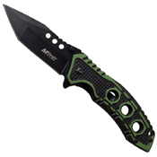 MTech USA Dual Tone Anodized Aluminum Handle Folding Knife