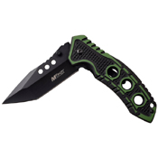 MTech USA Dual Tone Anodized Aluminum Handle Folding Knife