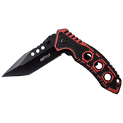 MTech USA Dual Tone Anodized Aluminum Handle Folding Knife