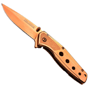 Tac Force Ti-Coated Stainless Steel Folding Blade Knife