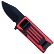 4 1/2'' Lighter Holder Knife - Red