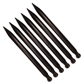 Jericho Vampyr 6 pcs Tent Stake - Black