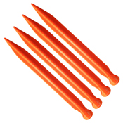 Jericho Vampyr 4 pcs Tent Stake - Orange