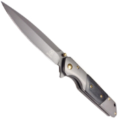 Buckshot Assisted Wave Blade Knife