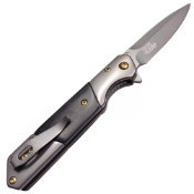 Buckshot Assisted Wave Blade Knife