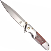 Buckshot Assisted Wave Blade Knife