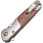 Buckshot Assisted Wave Blade Knife