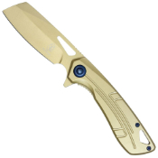 Assisted Folding Knife - Gold