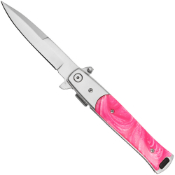 Stiletto 9'' Pocket Blade with Pakkawood Handle