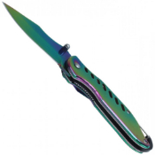 Titanium Coated Assisted Folding Knife